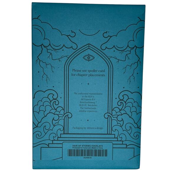 FairyLoot Heir of Storms Page Overlays - Lauryn Hamilton Murray June 2025 - Picture 6 of 8